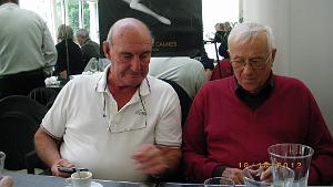 CANNES 2012 AVEC LA PGS DE PERREGAUX YVON GINER a gch et a drt MARCEL GALIANA